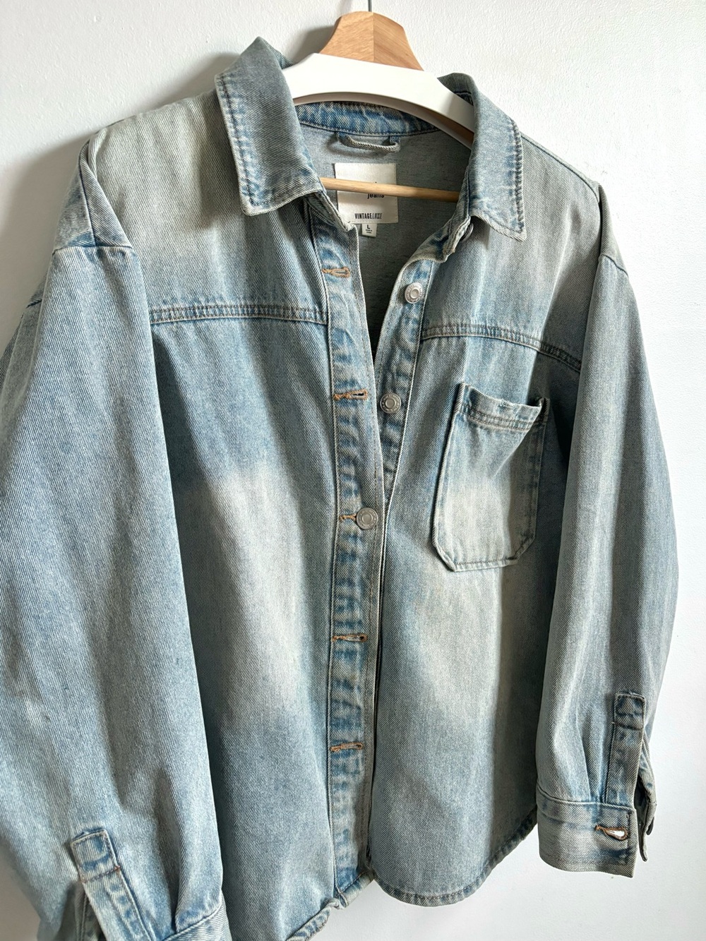 Blue Denim Utility Jacket - Picture 3 of 11
